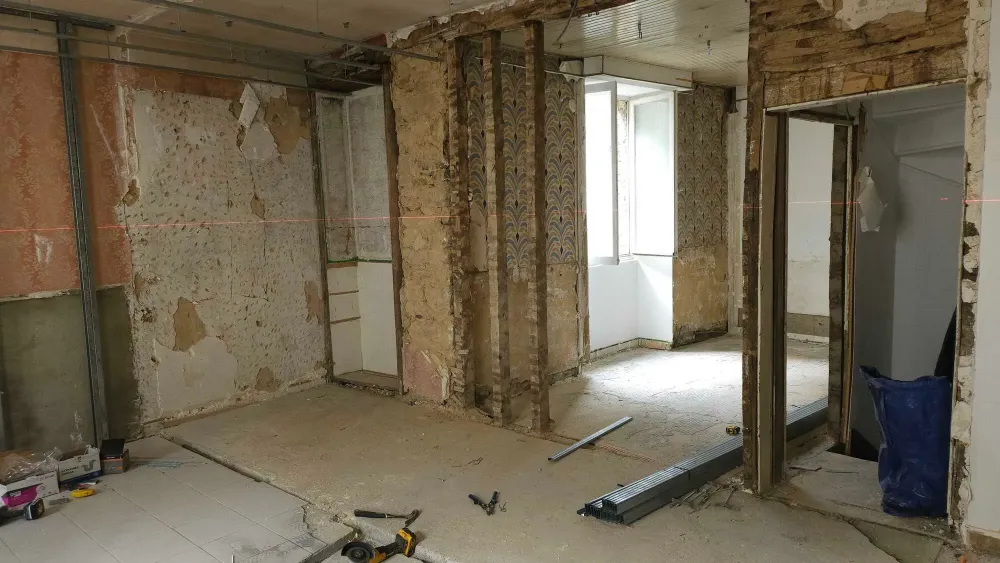 Création et aménagement d'un appartement T2 - AVANT (2)